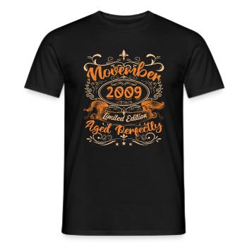 November 2009 Limited Edition - T-shirt homme - noir - Devant - AI Model Male 178 light (178cm)