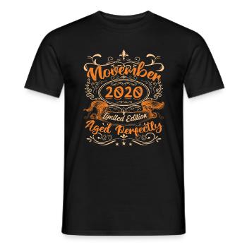 November 2020 Limitierte Auflage - Männer T-Shirt - Schwarz - Vorne - AI Model Male 178 light (178cm)