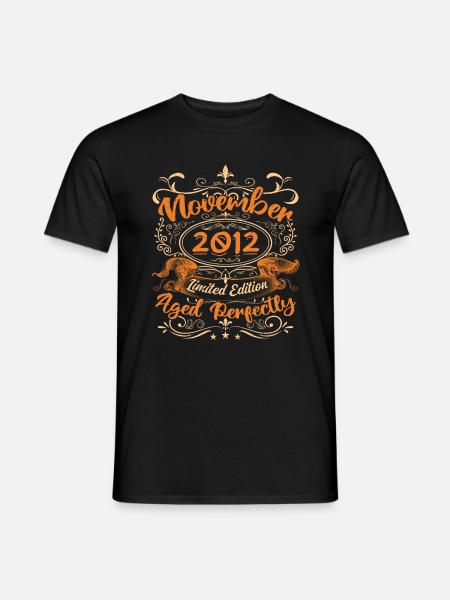 November 2012 Limited Edition - T-shirt homme - noir
