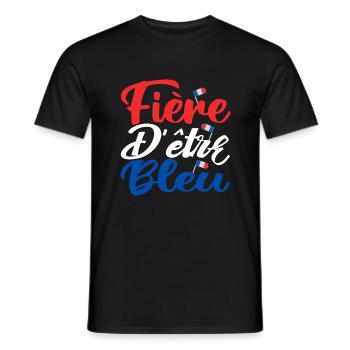 6 - T-shirt homme - noir - Devant - AI Model Male 178 light (178cm)