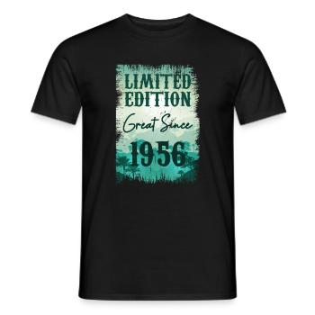 Unique En Son Genre Depuis 1956 - T-shirt homme - noir - Devant - AI Model Male 178 light (178cm)