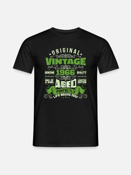 Juillet 1966 Anniversaire - Edition Limitée | 1966 - T-shirt homme - noir