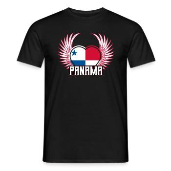Panama - T-shirt homme - noir - Devant - AI Model Male 178 light (178cm)