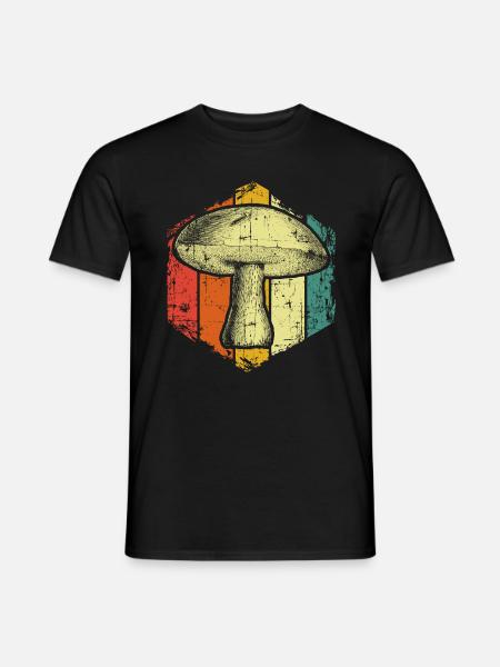 Zauberpilze Drogen - Männer T-Shirt - Schwarz