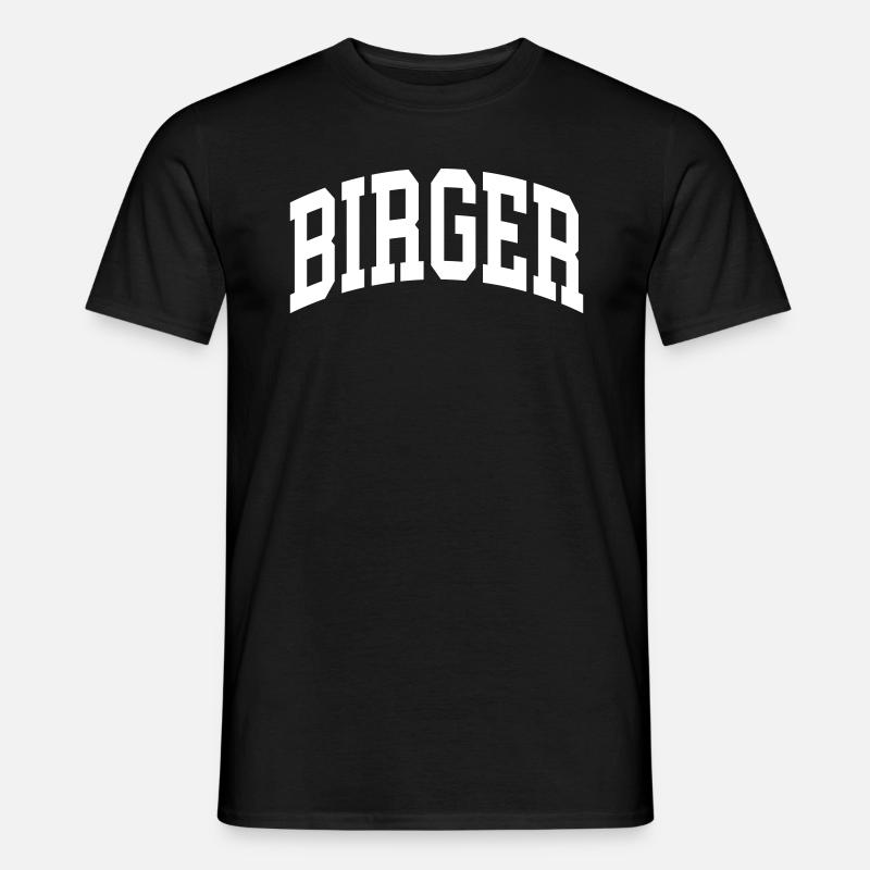 Birger - Männer T-Shirt - Schwarz