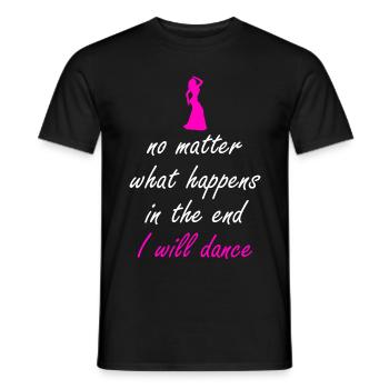 Belly dance dance dancing dancer belly dancer - Men's T-Shirt - black - Front - AI Model Male 178 light (178cm)