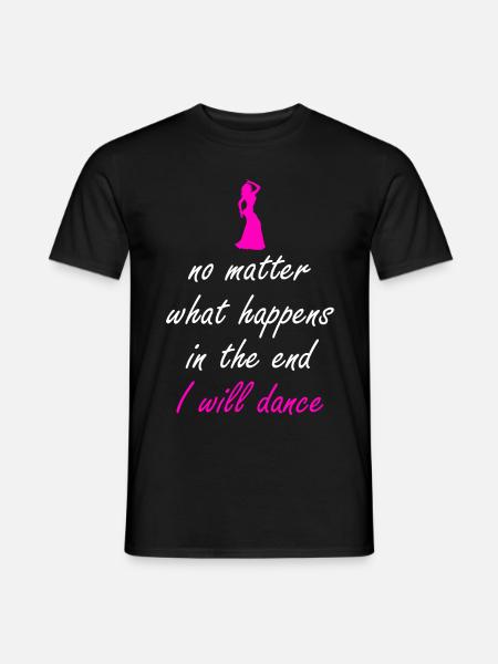 Bauchtanz Tanz Tanzen Tänzerin Bauchtänzerin - Männer T-Shirt - Schwarz