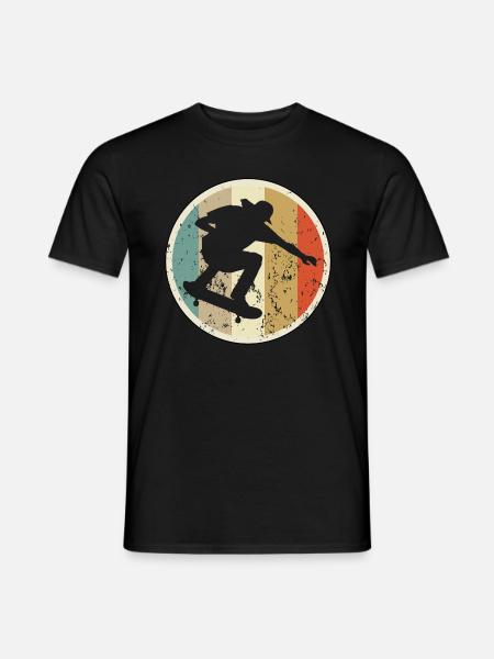 Skateboarding Skateboarder Skateboard - Männer T-Shirt - Schwarz