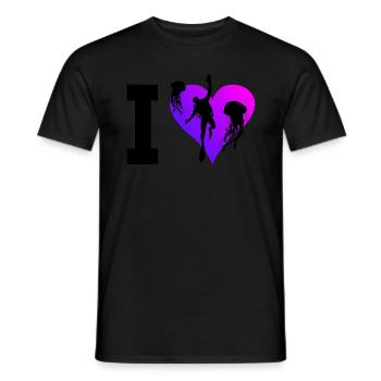 Plongeurs Plongeurs Plongée Hommes Plongée Libre - T-shirt homme - noir - Devant - AI Model Male 178 light (178cm)