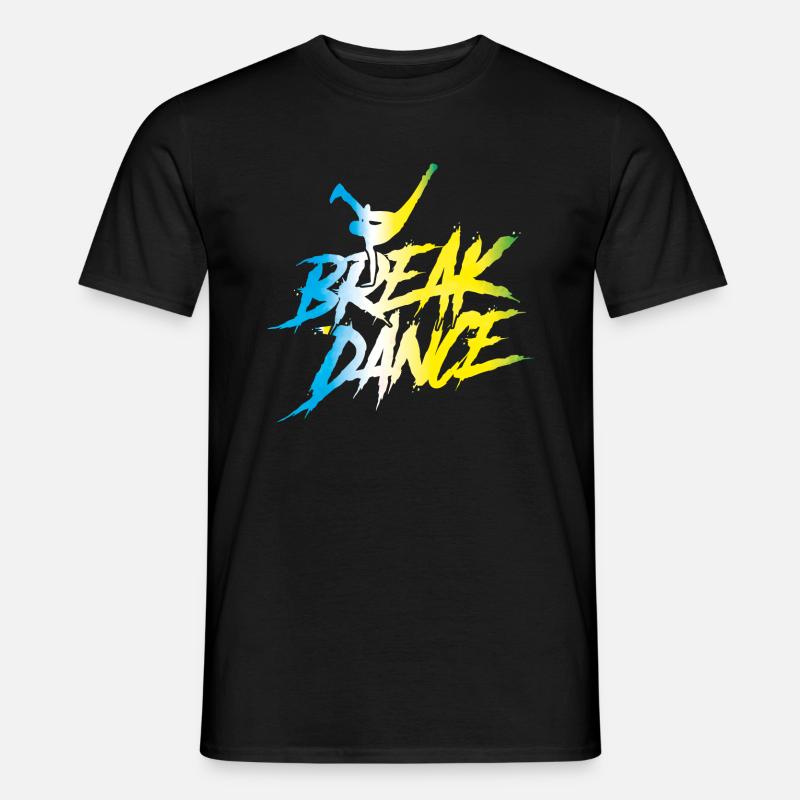 breakdance sport - Männer T-Shirt - Schwarz
