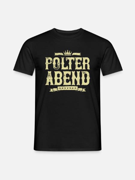 Polterabend Team Bräutigam - Männer T-Shirt - Schwarz