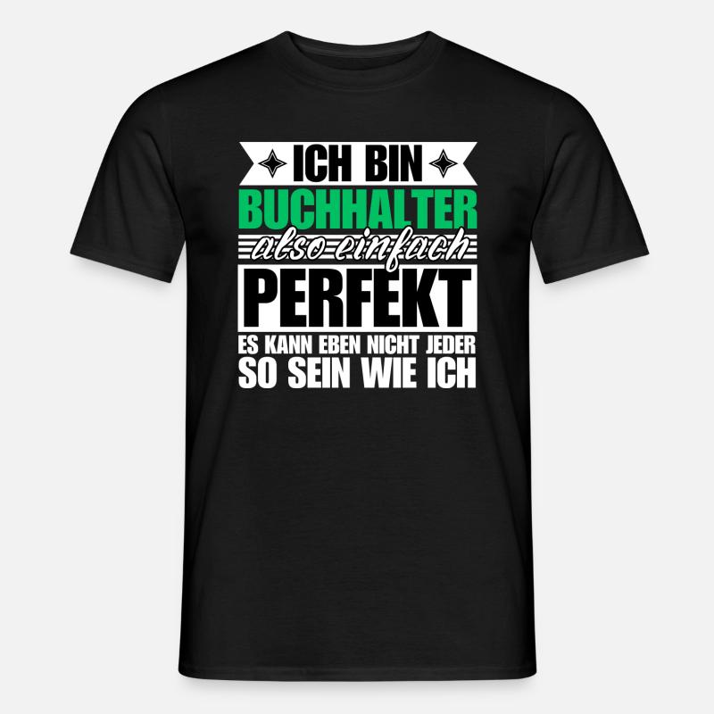 Perfekter Perfekter - Männer T-Shirt - Schwarz