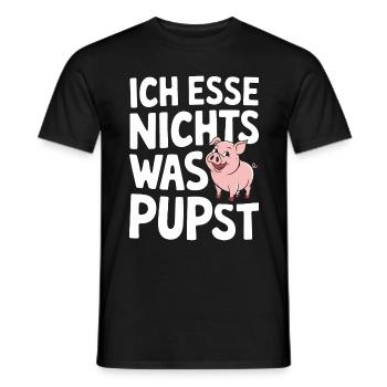 Animal cochon - T-shirt homme - noir - Devant - AI Model Male 178 light (178cm)