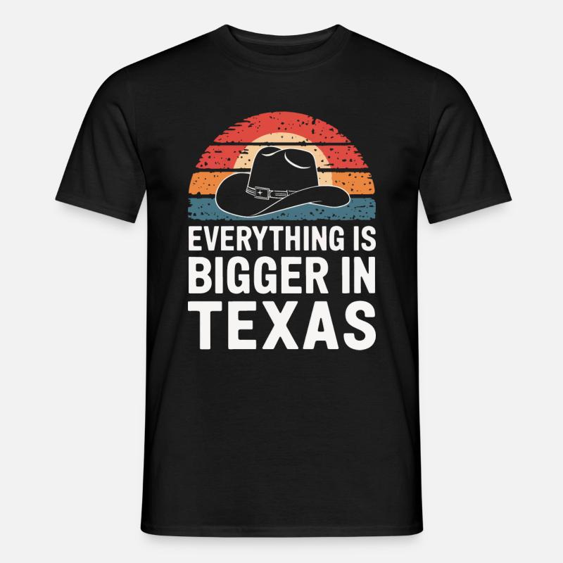 Texas State Texans Texas - Men's T-Shirt - black