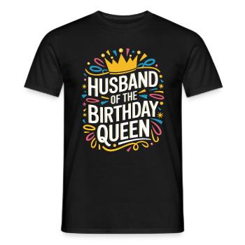 Ehemann Ehegatte Familie Hochzeit - Männer T-Shirt - Schwarz - Vorne - AI Model Male 178 light (178cm)