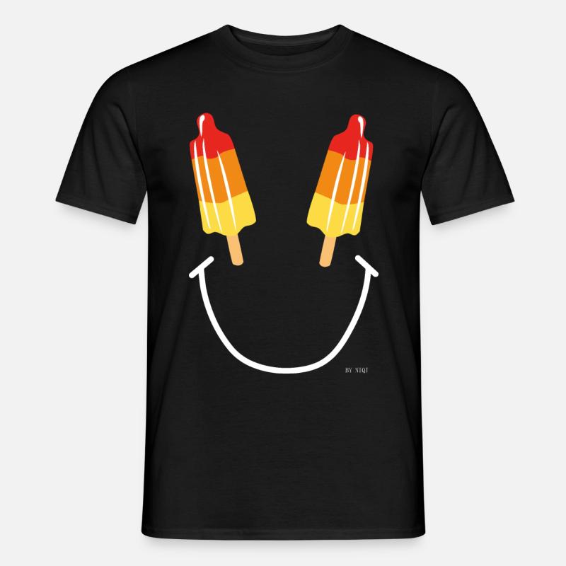 As happy as a rocket - Men's T-shirt - black