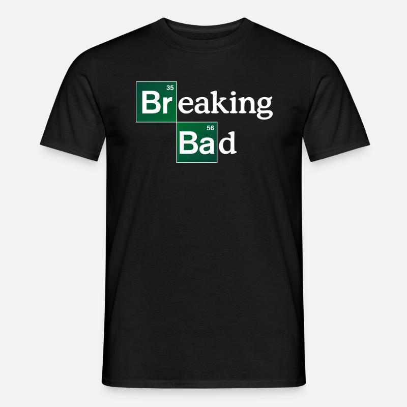 Breaking Bad Logo Brom & Barium - Männer T-Shirt - Schwarz