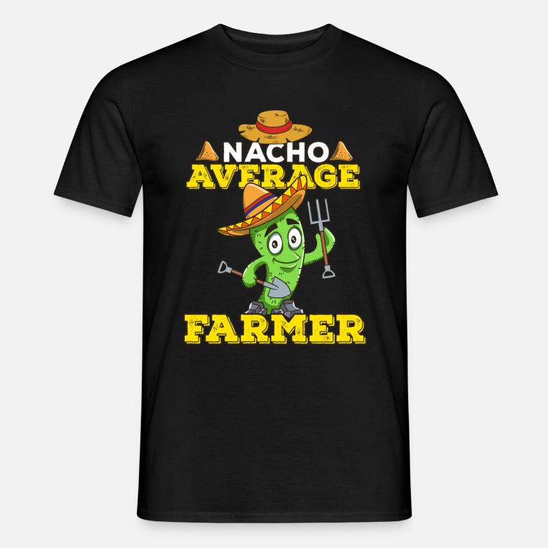 Cinco De Mayo Farmer - Männer T-Shirt - Schwarz