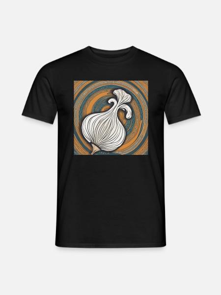 Garlic Gift Gift Idea Garlic Clove - Men's T-Shirt - black
