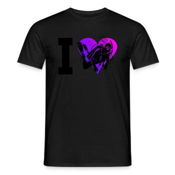 Plongée sous-marine Tauchen Tauchen Plongée - T-shirt homme - noir - Devant - AI Model Male 178 light (178cm)