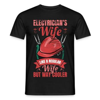 Technicien en électronique - T-shirt homme - noir - Devant - AI Model Male 178 light (178cm)