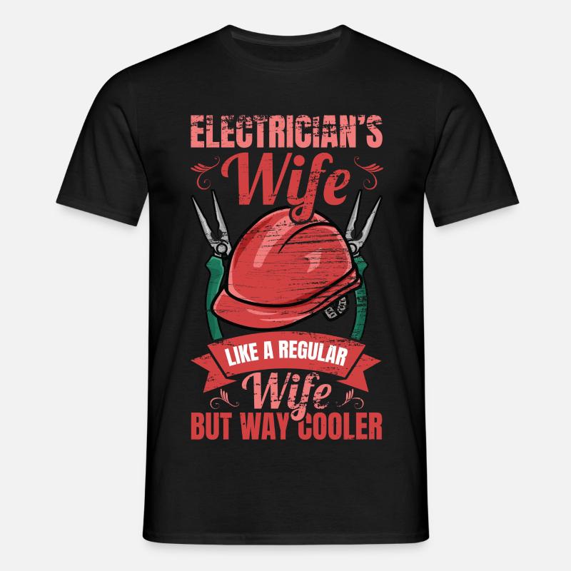 Electronics technician - Men's T-Shirt - black