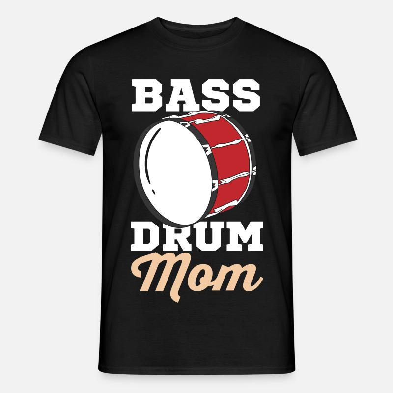 Große Trommel Mutter - Männer T-Shirt - Schwarz