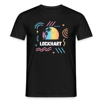 Lockhart Florida Urlaub Familie - Männer T-Shirt - Schwarz - Vorne - AI Model Male 178 light (178cm)