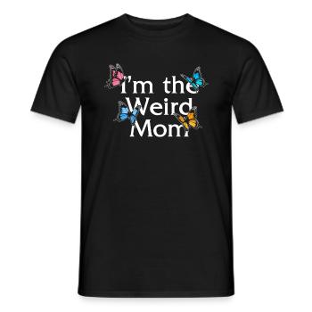 Chemise de maman, je suis le tee de maman bizarre, fête des mères - T-shirt homme - noir - Devant - AI Model Male 178 light (178cm)