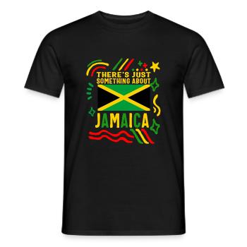 Jamaika-Hemd, da ist einfach was dran - Männer T-Shirt - Schwarz - Vorne - AI Model Male 178 light (178cm)
