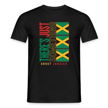 Jamaika-Hemd, da ist einfach was dran - Männer T-Shirt - Schwarz - Vorne - AI Model Male 178 light (178cm)