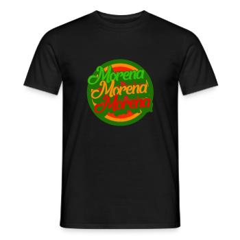 Chemise Mexicana, Morena Cadeau Femmes pour Mère - T-shirt homme - noir - Devant - AI Model Male 178 light (178cm)