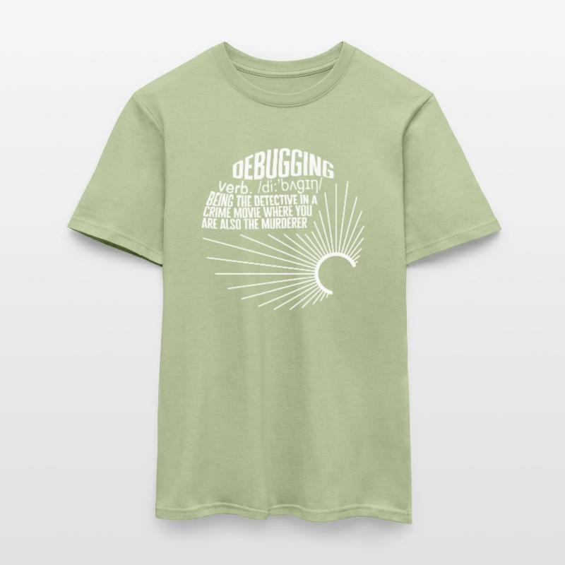 Programmer Shirt, Debugging Definition Tee, Funny Men's T-Shirt