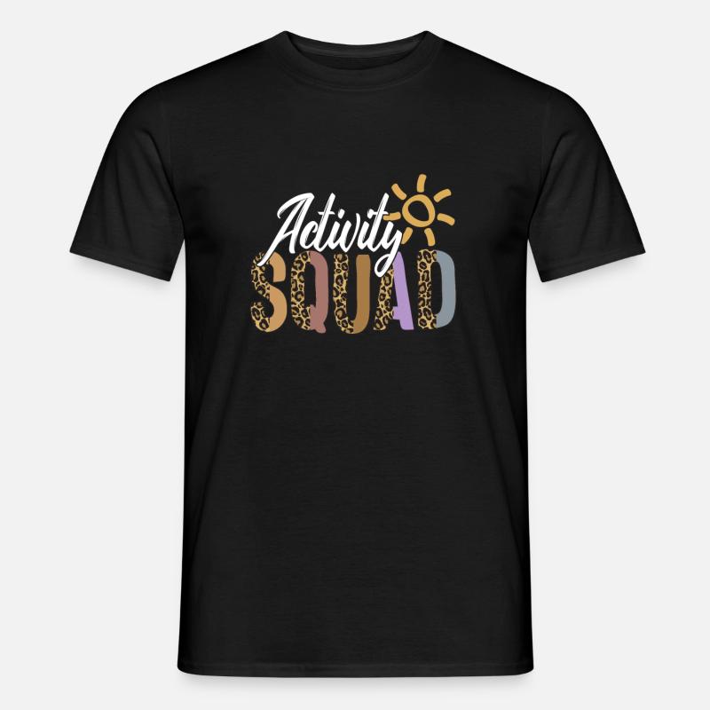 Activity Professionals Shirt, Activity Squad - Männer T-Shirt - Schwarz