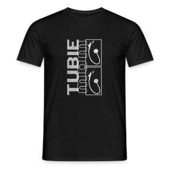 Chemise de sensibilisation à la sonde d’alimentation, t-shirt tubie maman, - T-shirt homme - noir - Devant - AI Model Male 178 light (178cm)