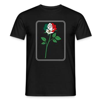 Mexican Shirt, Mexico Flag Mexican Tee, Gift For - Men's T-Shirt - black - Front - AI Model Male 178 light (178cm)