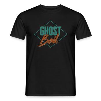 Chemise d’Halloween, Ghost Bait Tee, cadeau pour - T-shirt homme - noir - Devant - AI Model Male 178 light (178cm)