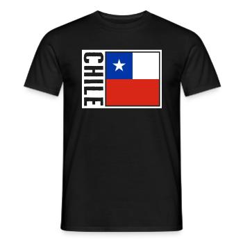Mexican Shirt, Chile Tee, Gift For Mexicans Ideas - Men's T-Shirt - black - Front - AI Model Male 178 light (178cm)