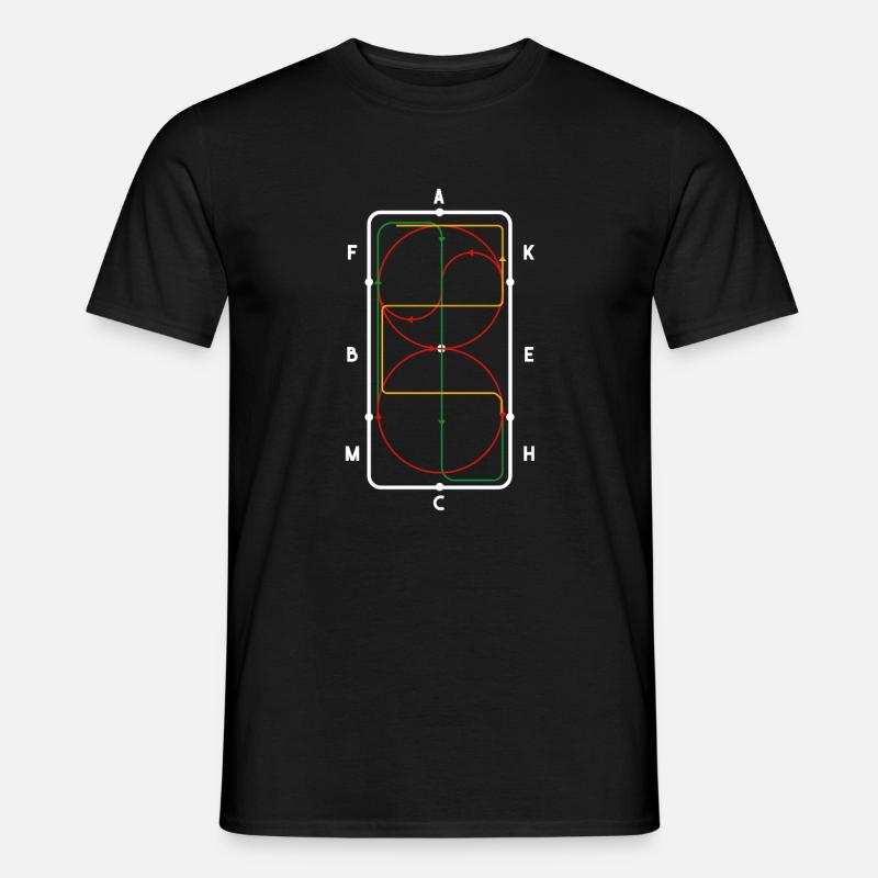 Cheval cavalier ferme cheval cavalier cheval - T-shirt homme - noir