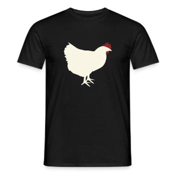 Farmer farming farmer farm - Men's T-Shirt - black - Front - AI Model Male 178 light (178cm)