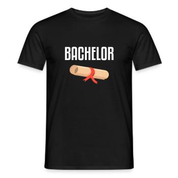 Student - Männer T-Shirt - Schwarz - Vorne - AI Model Male 178 light (178cm)