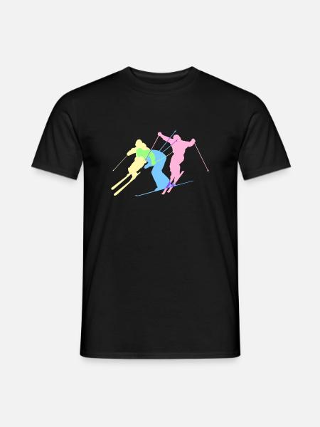 ski - Men's T-Shirt - black