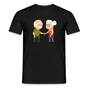 nurse - Men's T-Shirt - black - Front - AI Model Male 178 light (178cm)
