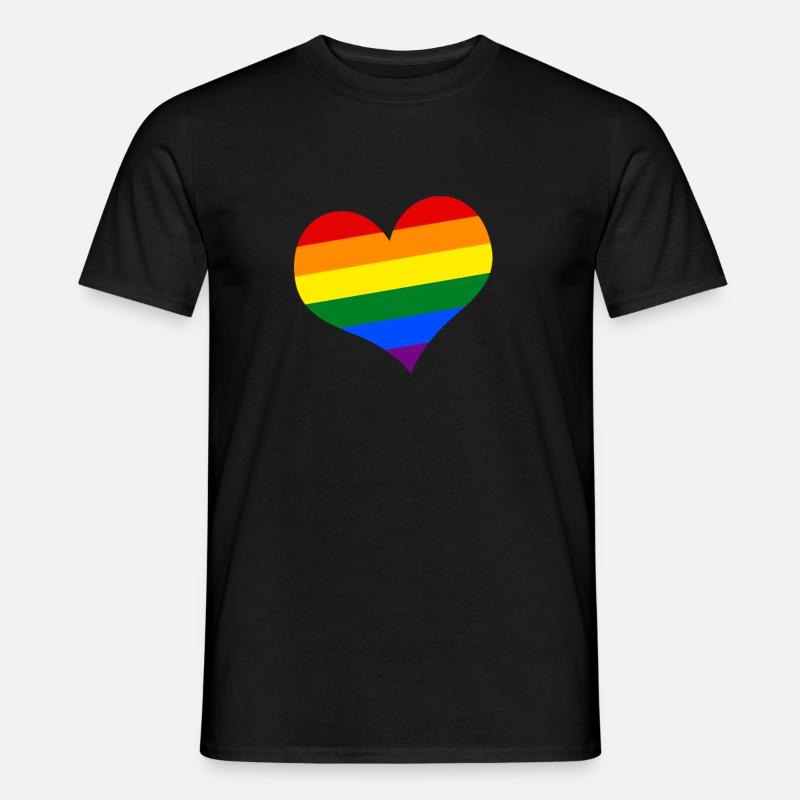 Liebe - Männer T-Shirt - Schwarz