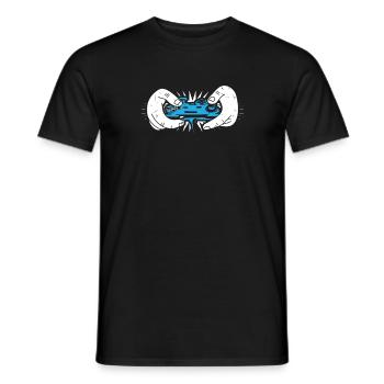 Gaming - T-shirt homme - noir - Devant - AI Model Male 178 light (178cm)