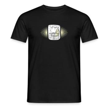 Gin - T-shirt homme - noir - Devant - AI Model Male 178 light (178cm)