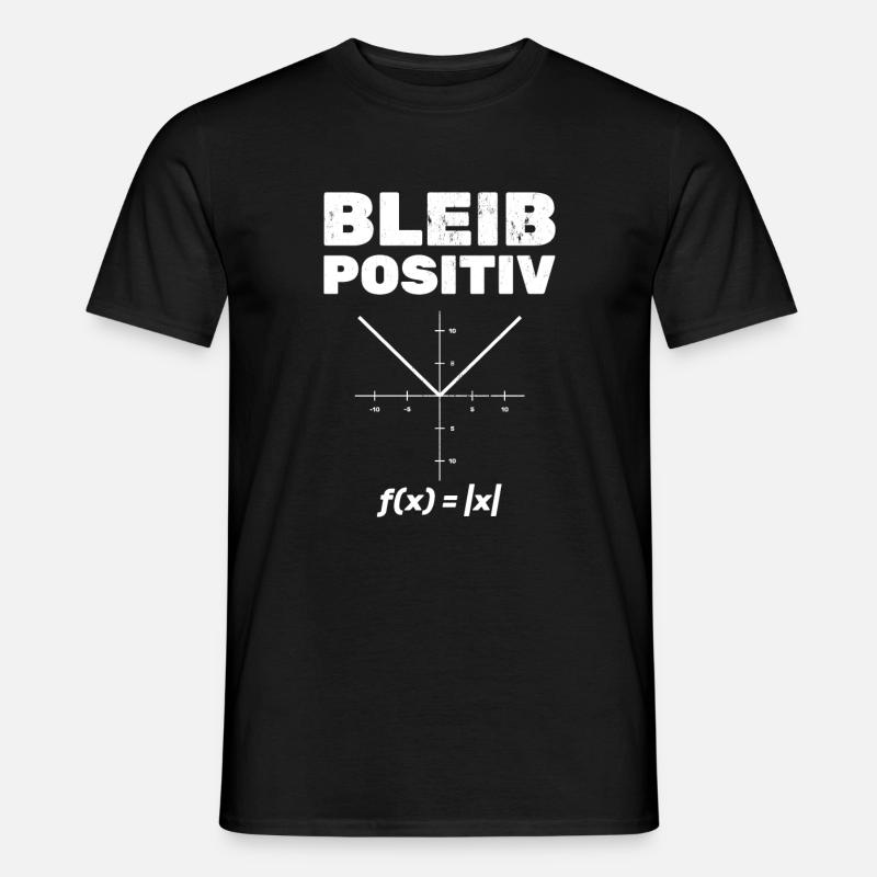 Mathematiker Lehrer - Männer T-Shirt - Schwarz