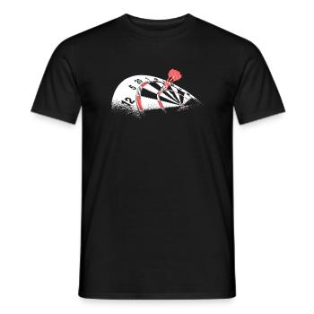 Dart - T-shirt homme - noir - Devant - AI Model Male 178 light (178cm)