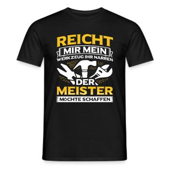 Handwerker Handwerk - Männer T-Shirt - Schwarz - Vorne - AI Model Male 178 light (178cm)