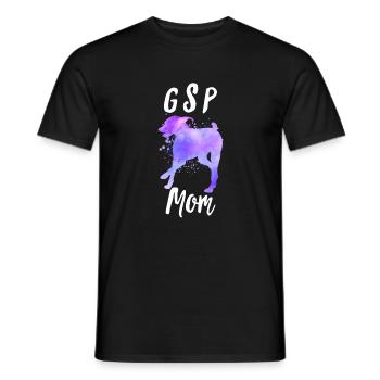 GSP Mom Shirt Deutsch Kurzhaar Zeiger Mutter - Männer T-Shirt - Schwarz - Vorne - AI Model Male 178 light (178cm)